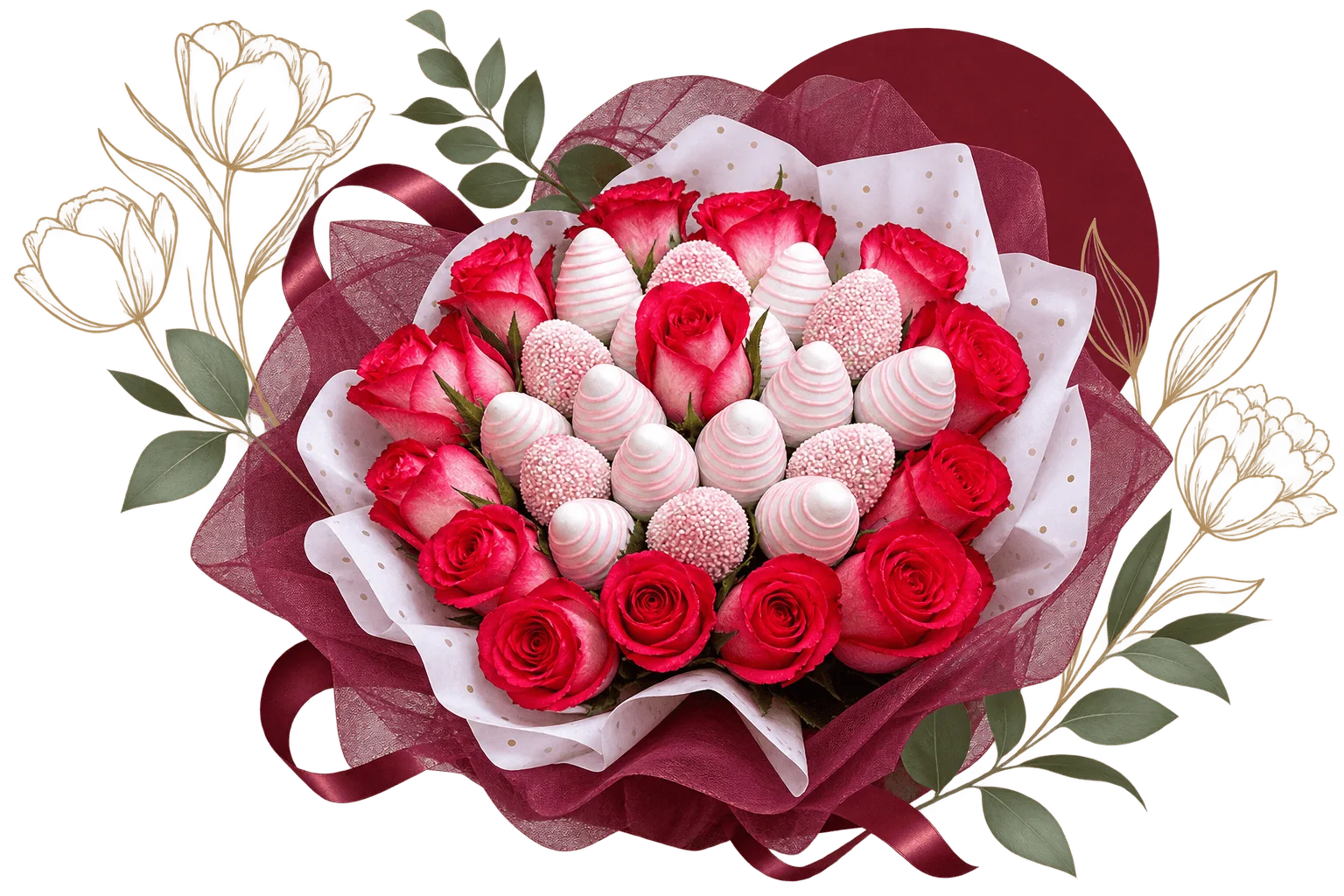 Fleur De Chocolat Blumenstrauß